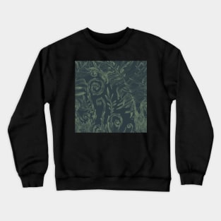 Hand-drawn fern Crewneck Sweatshirt